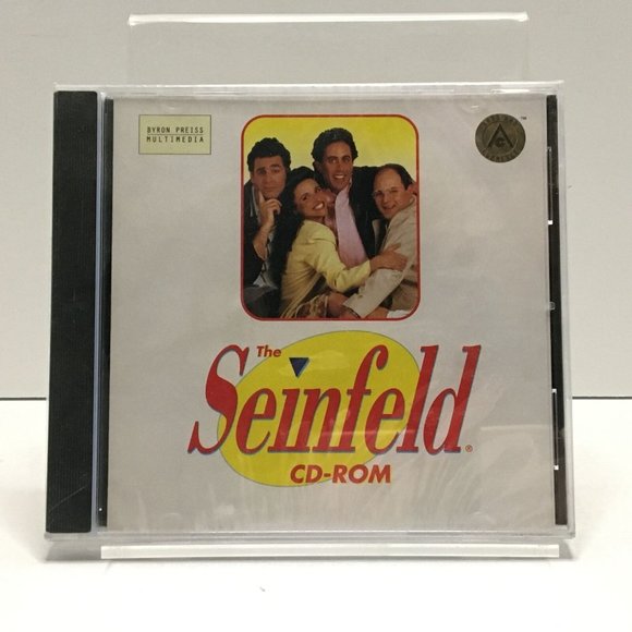 The Seinfeld PC CD-ROM Sealed Jerry Elaine Kramer George TV Comedy - Picture 1 of 2